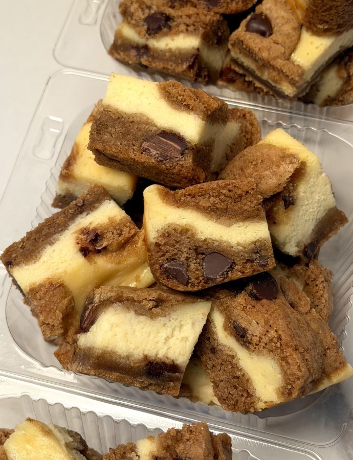 Brown Butter Chocolate Chip Cheesecake Bites
