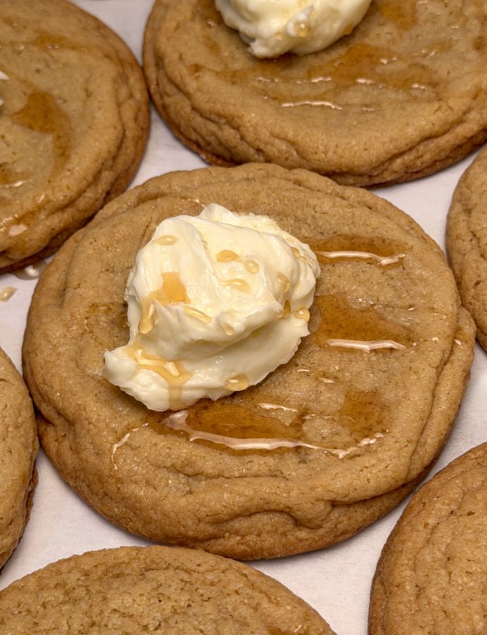 Honey Butter Cornbread Cookies
